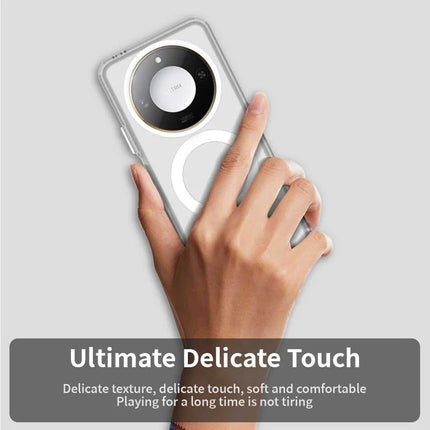 For Honor X60 5G Case Compatible with MagSafe PC+TPU+PET Anti-Drop Phone Cover