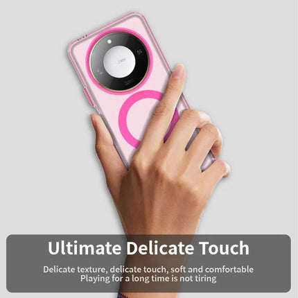 For Honor X60 5G Case Compatible with MagSafe PC+TPU+PET Anti-Drop Phone Cover
