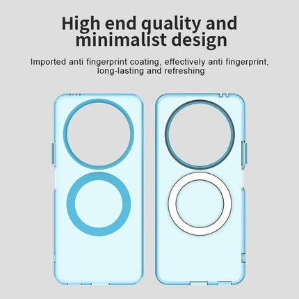 For Honor X60 5G Case Compatible with MagSafe PC+TPU+PET Anti-Drop Phone Cover