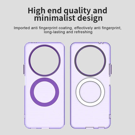 For Honor X60 5G Case Compatible with MagSafe PC+TPU+PET Anti-Drop Phone Cover