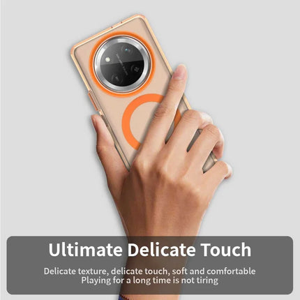 For Honor X60 Pro 5G Case Compatible with MagSafe PC+TPU+PET Anti-Drop Phone Cover