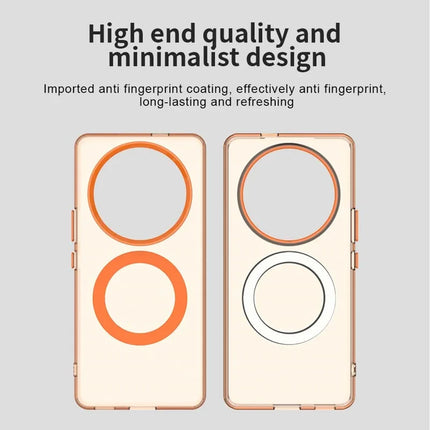 For Honor X60 Pro 5G Case Compatible with MagSafe PC+TPU+PET Anti-Drop Phone Cover