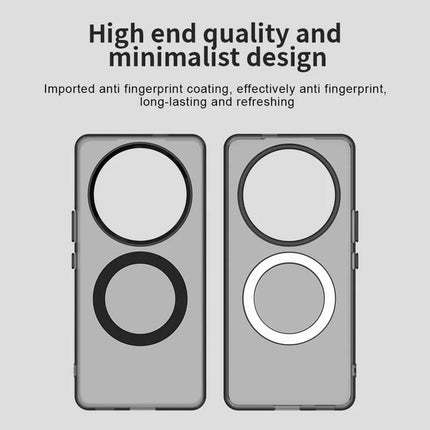 For Honor X60 Pro 5G Case Compatible with MagSafe PC+TPU+PET Anti-Drop Phone Cover