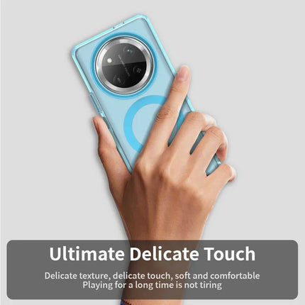 For Honor X60 Pro 5G Case Compatible with MagSafe PC+TPU+PET Anti-Drop Phone Cover