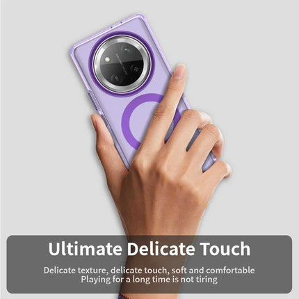 For Honor X60 Pro 5G Case Compatible with MagSafe PC+TPU+PET Anti-Drop Phone Cover