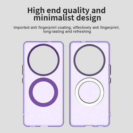 For Honor X60 Pro 5G Case Compatible with MagSafe PC+TPU+PET Anti-Drop Phone Cover