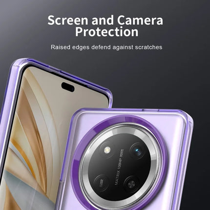 For Honor X60 Pro 5G Case Compatible with MagSafe PC+TPU+PET Anti-Drop Phone Cover