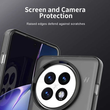 For OnePlus 13 Case Compatible with MagSafe PC+TPU+PET Anti-Drop Phone Cover