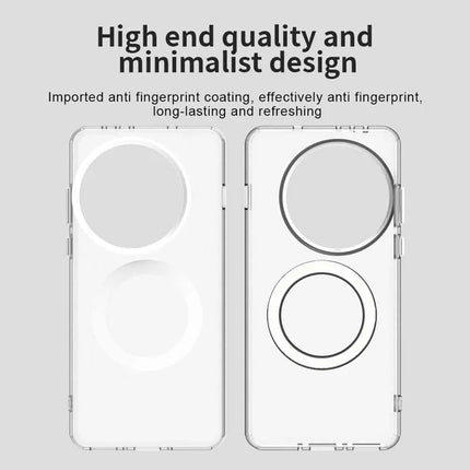For OnePlus 13 Case Compatible with MagSafe PC+TPU+PET Anti-Drop Phone Cover