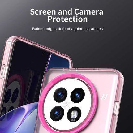 For OnePlus 13 Case Compatible with MagSafe PC+TPU+PET Anti-Drop Phone Cover