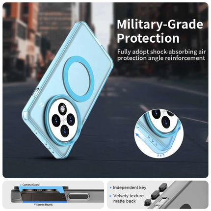 For OnePlus 13 Case Compatible with MagSafe PC+TPU+PET Anti-Drop Phone Cover