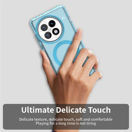 For OnePlus 13 Case Compatible with MagSafe PC+TPU+PET Anti-Drop Phone Cover