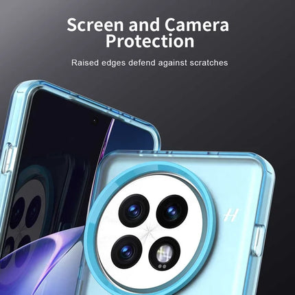 For OnePlus 13 Case Compatible with MagSafe PC+TPU+PET Anti-Drop Phone Cover
