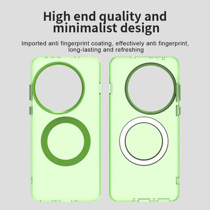For OnePlus 13 Case Compatible with MagSafe PC+TPU+PET Anti-Drop Phone Cover