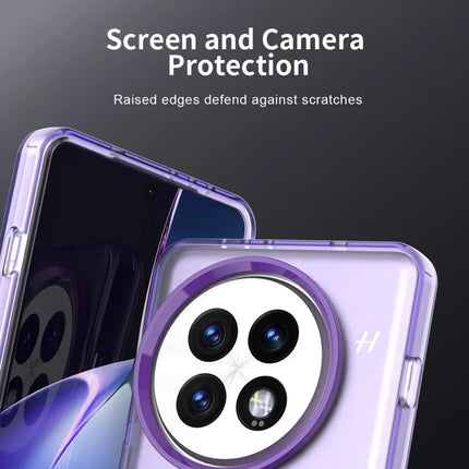 For OnePlus 13 Case Compatible with MagSafe PC+TPU+PET Anti-Drop Phone Cover
