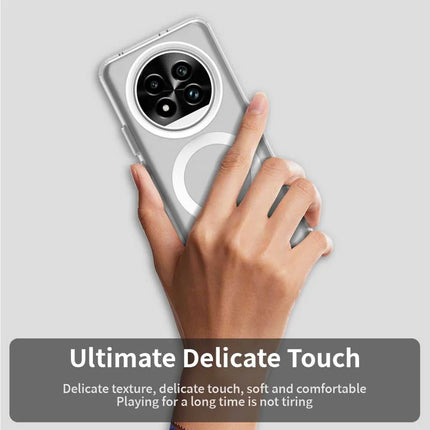 For Realme 13 Pro 5G (Global)  /  13 Pro+ 5G (Global) Case Compatible with MagSafe PC+TPU+PET Anti-Drop Phone Cover
