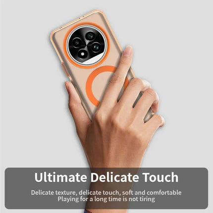 For Realme 13 Pro 5G (Global)  /  13 Pro+ 5G (Global) Case Compatible with MagSafe PC+TPU+PET Anti-Drop Phone Cover