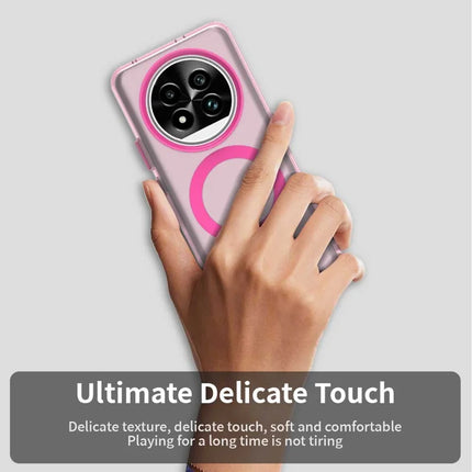 For Realme 13 Pro 5G (Global)  /  13 Pro+ 5G (Global) Case Compatible with MagSafe PC+TPU+PET Anti-Drop Phone Cover