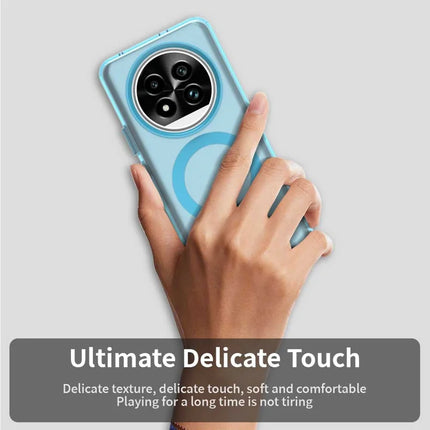For Realme 13 Pro 5G (Global)  /  13 Pro+ 5G (Global) Case Compatible with MagSafe PC+TPU+PET Anti-Drop Phone Cover