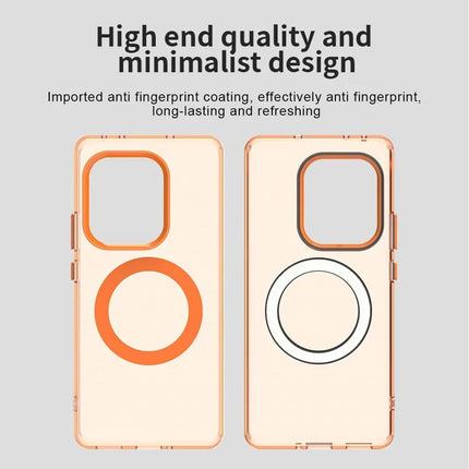 Phone Case For Realme GT 6 5G  /  GT 6T 5G  /  GT Neo6 SE 5G  /  GT Neo6 5G Compatible with MagSafe PC+TPU+PET Anti-Drop Phone Cover