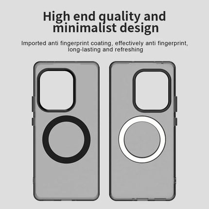 Phone Case For Realme GT 6 5G  /  GT 6T 5G  /  GT Neo6 SE 5G  /  GT Neo6 5G Compatible with MagSafe PC+TPU+PET Anti-Drop Phone Cover