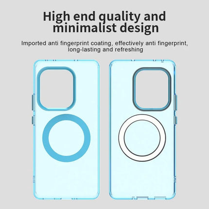 Phone Case For Realme GT 6 5G  /  GT 6T 5G  /  GT Neo6 SE 5G  /  GT Neo6 5G Compatible with MagSafe PC+TPU+PET Anti-Drop Phone Cover