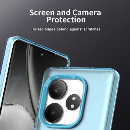 Phone Case For Realme GT 6 5G  /  GT 6T 5G  /  GT Neo6 SE 5G  /  GT Neo6 5G Compatible with MagSafe PC+TPU+PET Anti-Drop Phone Cover