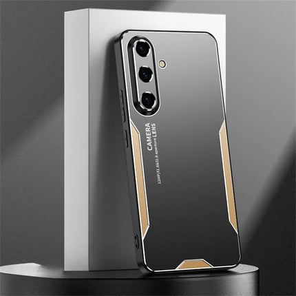 For Samsung Galaxy A56 5G Phone Case Aluminium Alloy TPU PC Back Cover