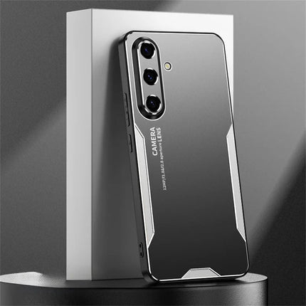 For Samsung Galaxy A56 5G Phone Case Aluminium Alloy TPU PC Back Cover