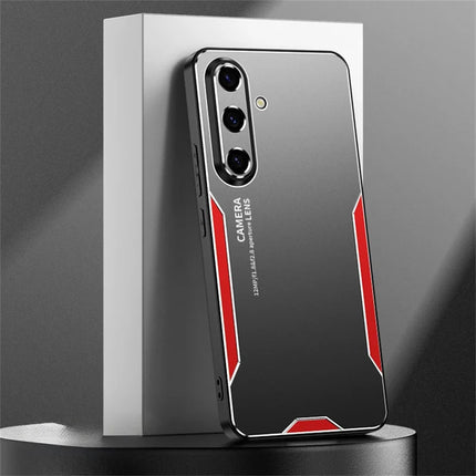 For Samsung Galaxy A56 5G Phone Case Aluminium Alloy TPU PC Back Cover