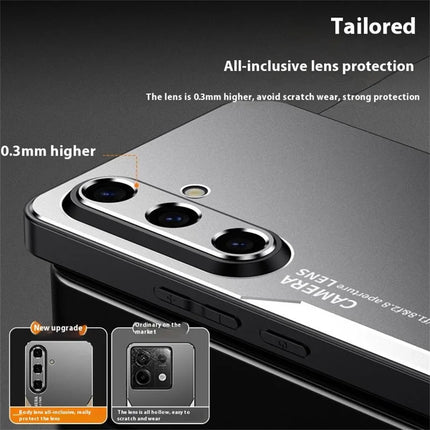 For Samsung Galaxy A56 5G Phone Case Aluminium Alloy TPU PC Back Cover