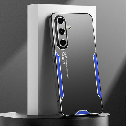 For Samsung Galaxy A56 5G Phone Case Aluminium Alloy TPU PC Back Cover