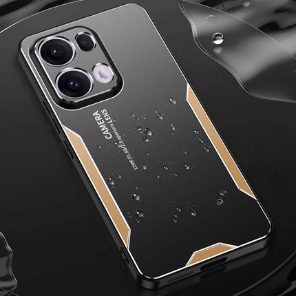 For Oppo Reno13 Pro 5G Phone Case Aluminium Alloy TPU PC Back Cover