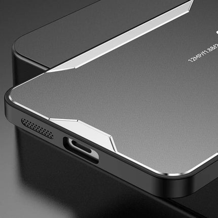 For Oppo Reno13 Pro 5G Phone Case Aluminium Alloy TPU PC Back Cover