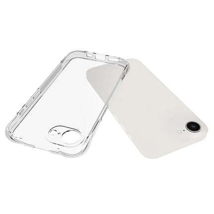 For iPhone 16e TPU Phone Case Non-Slip Transparent Mobile Phone Cover