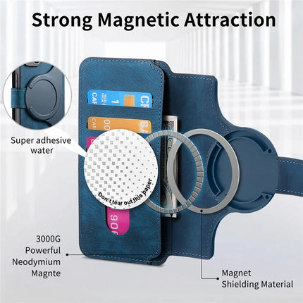 CASENEO MW-03 For Samsung Galaxy A54 5G Case with Detachable Wallet Leather+TPU Phone Cover