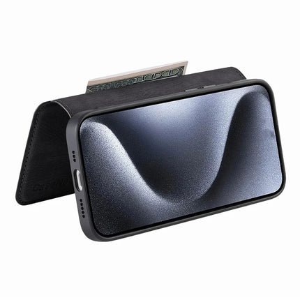 CASENEO MW-03 For iPhone 13 Pro Max Case with Detachable Wallet Leather+TPU Phone Cover