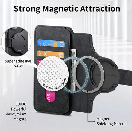 CASENEO MW-03 For iPhone 13 Pro Max Case with Detachable Wallet Leather+TPU Phone Cover