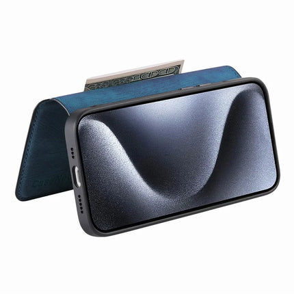 CASENEO MW-03 For iPhone 13 Pro Max Case with Detachable Wallet Leather+TPU Phone Cover