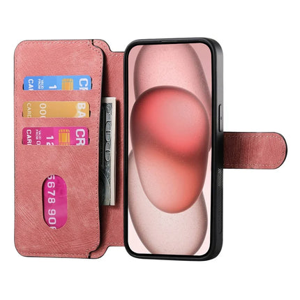 CASENEO MW-03 For iPhone 13 Case with Detachable Wallet Leather+TPU Phone Cover