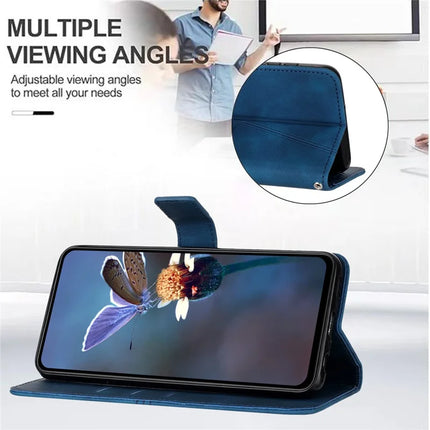 For Samsung Galaxy A26 5G Case Triangle Imprinted Anti-Scratch Phone Wallet Cover