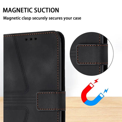 For Samsung Galaxy A26 5G Case Triangle Imprinted Anti-Scratch Phone Wallet Cover