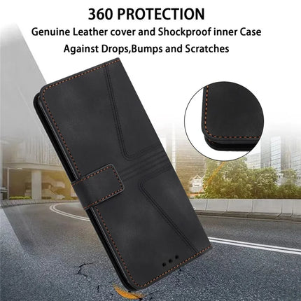 For Samsung Galaxy A26 5G Case Triangle Imprinted Anti-Scratch Phone Wallet Cover