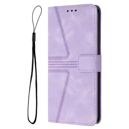 For Samsung Galaxy A26 5G Case Triangle Imprinted Anti-Scratch Phone Wallet Cover