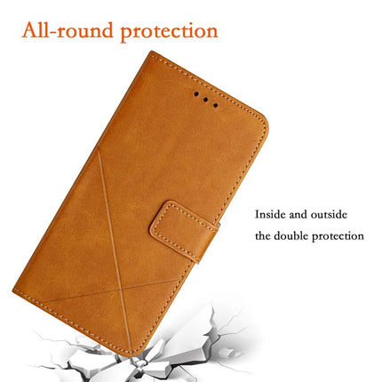 For Samsung Galaxy A26 5G Leather Case Line Pattern Wallet Phone Cover