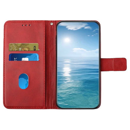 For Samsung Galaxy A26 5G Leather Case Line Pattern Wallet Phone Cover