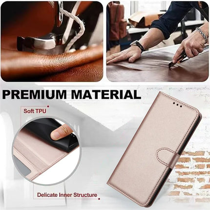 For Samsung Galaxy A26 5G Wallet Phone Case Leather Stand Cover with Strap