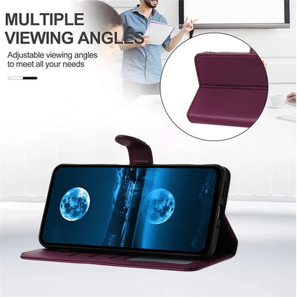 For Samsung Galaxy A26 5G Wallet Phone Case Leather Stand Cover with Strap
