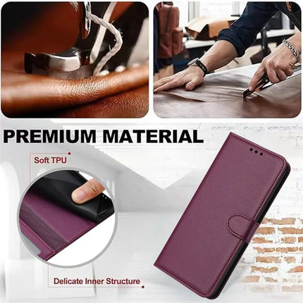 For Samsung Galaxy A26 5G Wallet Phone Case Leather Stand Cover with Strap