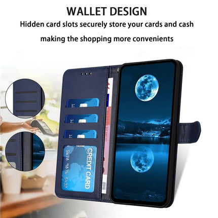 For Samsung Galaxy A26 5G Wallet Phone Case Leather Stand Cover with Strap
